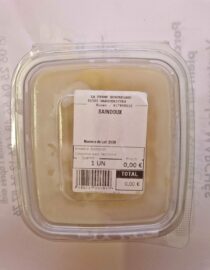 Saindoux en barquette (350-400g)